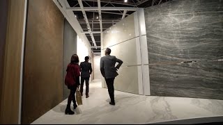 Large format and minimal thickness porcelain tiles  COVERLAM by Grespania [upl. by Aihsenor43]