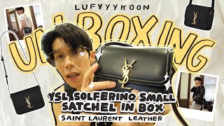 Ep 27 SUB Unboxing🎁 YSL Solferino bag [upl. by Kermit]