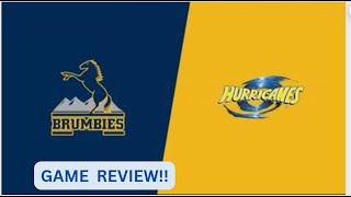 Brumbies Vs Hurricanes 2024 Super Rugby Review [upl. by Lenroc]