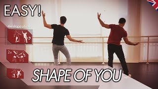 Shape of You  EASY Choreography [upl. by Annahsal]