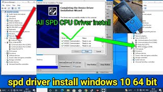 spd driver install windows 10 64 bit  how to install spd driver windows 10 [upl. by Ennybor]