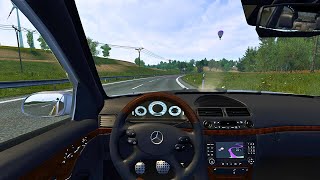 Euro Truck Simulator 2  Mercedes E55 AMG W211  POV DRIVING [upl. by Baggett]