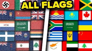 Evolution of ALL World Flags Over Last 100 Years 19242024  Compilation [upl. by Chastity]