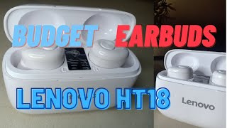 Lenovo Earbuds review Budget earbuds Best earbuds Best Budget earbuds Lenovo ht18 [upl. by Springer250]