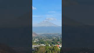 Volcán Popocatépetl e Iztaccíhuatl 19 de junio del 2024 popocatépetl volcanpopocatepetl [upl. by Neerom685]