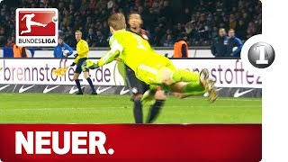 Top 10 Manuel Neuer SweeperKeeper Moments  Advent Calendar 2015 Number 1 [upl. by Kimmi]