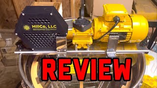 Hillco minimax 9 frame honey extractor review [upl. by Yelehsa863]