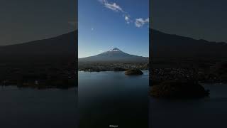 Lake Kawaguchiko and Mount Fuji travel scenicrelaxation relaxingmusic 4kvideo fuji japan [upl. by Bolten]