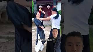 Selfdefense skills of Wudang Kungfu kungfuskills martialarts fighting [upl. by Hammel]