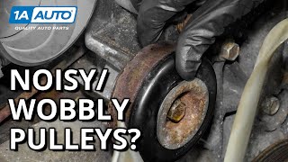 Pulley Problems Diagnose Noise Under Your Truck  Cars Hood [upl. by Kenwee]