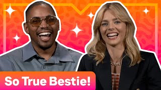 Chevaliers Samara Weaving amp Kelvin Harrison Jr Play A Game of So True Bestie  MTV Movies [upl. by Lomasi]