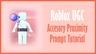 How to try on your Roblox UGC Concepts  Roblox UGC Proximity Prompts Tutorial [upl. by Aita205]