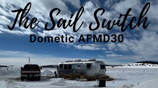 AIRSTREAM  Replacing The Sail Switch  Domestic AMFD30 Atwood Propane Furnace  FULL TIME RV LIVING [upl. by Rind]