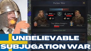 CK3  Unbelievable Subjugation War  Lets play [upl. by Rede]