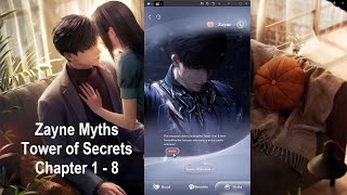 Zayne Myths quotTower of Secretsquot Chapter 18 EN Dub  Love and Deepspace [upl. by Osi]