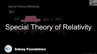 Special Theory of Relativity Physics Lecture  Sabaqpk [upl. by Donny]