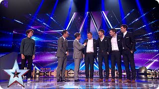 Get in Isaac Waddington and The Neales get the results  SemiFinal 4  Britains Got Talent 2015 [upl. by Ientirb]