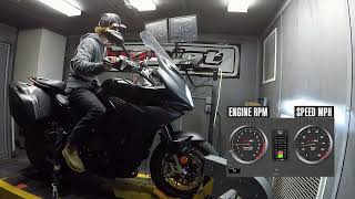 2023 MV Agusta Turismo Veloce Lusso Dyno Test [upl. by Nnanaej523]