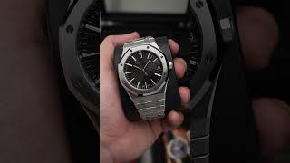 AUDEMARS PIGUET ROYAL OAK 41MM 15510 BLACK DIAL 2024 [upl. by Terrag]