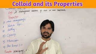 Colloid Properties of Colloid MT CHEMISTRY [upl. by Kleper714]