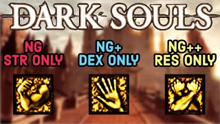 Dark Souls But I Can Only Level ONE STAT PER CYCLE [upl. by Nylqcaj]