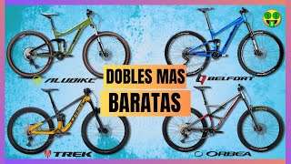 Estas SON LAS MTB DOBLE SUSPENSION MAS BARATAS de TREK BELFORT ALUBIKE y ORBEA [upl. by Hersch]