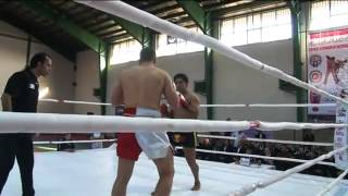 Hassan Alimohammadi Vs Mehran Cheriki WKA Tehran 2012 [upl. by Assirec513]