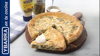 Quiche de menestra de verduras  Recetas fáciles [upl. by Kimberlyn]