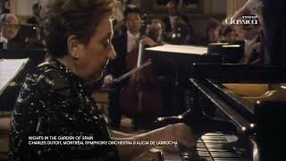 Charles Dutoit et al Nights in the Garden of Spain  Stingray Classica [upl. by Solrac94]