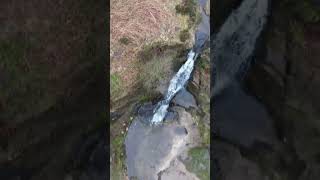 John Knoxs Pulpit Glen Vale waterfall Lomond hills Drone View DJI Fife EcosseSkyview [upl. by Kenon693]