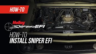 Holley How To Install Sniper EFI [upl. by Iggy]