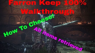 Dark Souls 3 Farron Keep walkthrough How to beat abyss watchers [upl. by Hervey]