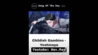 Childish Gambino  Yoshinoya Anime Visualizer [upl. by Euqina]