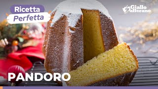 PANDORO – La RICETTA PERFETTA e FACILE per farlo a casa come in PASTICCERIA [upl. by Noli]