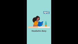 How to keep a headache diary  NHS shorts [upl. by Langelo]