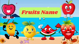 fruits Name 🍇🍎  फलों के नाम  fruits Name in English  fruits video  fruits for kids  colours [upl. by Tol]