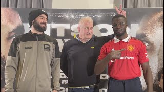 OD A MAN UTD FAN NOW  OHARA DAVIES ROCKS UP IN MAN UTD TOP IN NEWCASTLE AHEAD LEWIS RITSON FIGHT [upl. by Eiramlirpa]