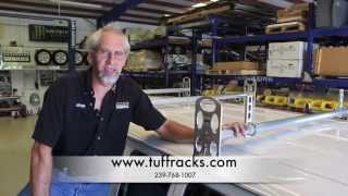 How to install Heavyduty allaluminum ladder rack for GMFord vans  Tuff racks [upl. by Dlorag933]