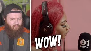 FIRST TIME HEARING Megan Thee Stallion  Fire in the Booth  REACTION [upl. by Suirtemid]