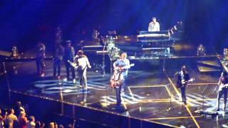 Bruno Mars Ed Sheeran St Louis ATeam  Nothing on you Aug 8 2013 [upl. by Aehtorod]