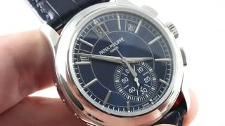 Patek Philippe Annual Calendar 5905P001 Luxury Watch Review [upl. by Beauregard]