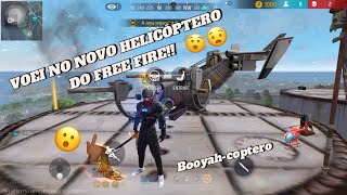 Voando no novo helicóptero do Free Fire 🚁🫨 [upl. by Merrili]