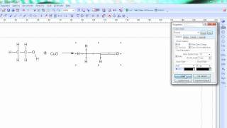 Aufstellen einer Reaktionsgleichung mit Chemsketch [upl. by Eimot]