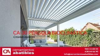 CA30 Pérgola Bioclimática [upl. by Ziom]