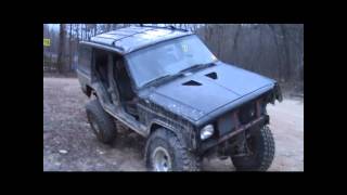 IRO Iron Rock Off Road 8quot long arm  Cherokee XJ on rti [upl. by Hoxie]