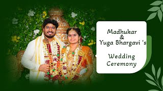 Madhukar amp Yuga Bhargavi s Wedding Ceremony  Teaser  The Candy Crafts  Wedding Stories [upl. by Tristas]