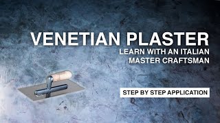 How to Apply Venetian Plaster  Step by step Guide [upl. by Elatsyrc]