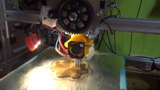 3D Printing E3D Volcano Hotend [upl. by Lladnar]