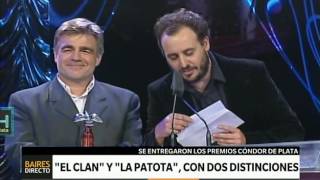 Premios Cóndor de Plata – Telefe Noticias [upl. by Niltiac102]