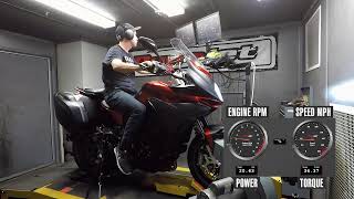 2022 MV Agusta Turismo Veloce Lusso Dyno Test [upl. by Amalburga]